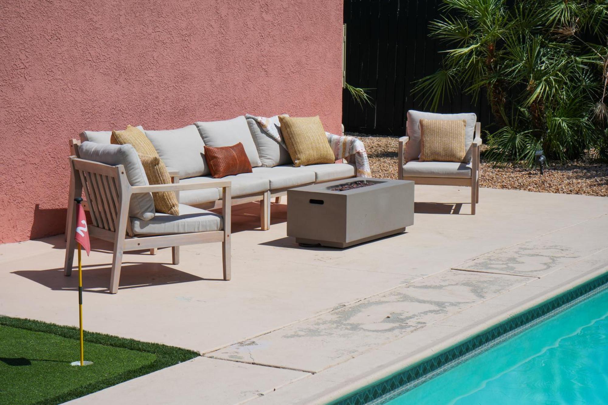 The Pink Cactus - Desert Retreat - Luxe Pool, Golf & Game Room Indio Zewnętrze zdjęcie